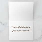 New Baby Greeting Card Kaart (Binnen)