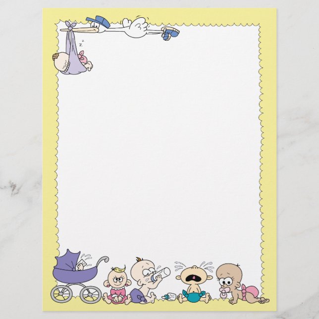 New Baby Letterhead (Voorkant)