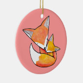 New Baby Ornament Woodland Fox Nursery Decor (Rechts)
