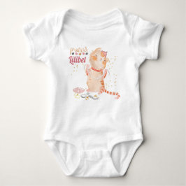 New Baby Princess Lilibet Cute Kitten genaamd Baby Romper