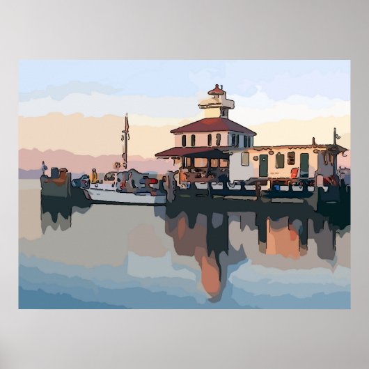 New Basin Canal Lighthouse, New Orleans Poster (Voorkant)