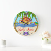 New Beach Sun Ocean Wall Clock 5 - SRF Grote Klok (Huis)