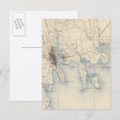 New Bedford, Massachusetts Briefkaart (Voorkant / Achterkant)