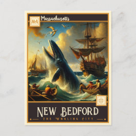 New Bedford, Massachusetts |  Briefkaart