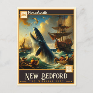 New Bedford, Massachusetts    Briefkaart