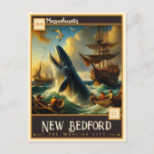 New Bedford, Massachusetts | Briefkaart (Voorkant)