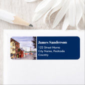 New Bedford Massachusetts New England Painting Etiket (Insitu)