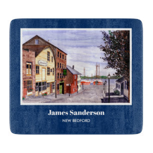 New Bedford Massachusetts New England Painting Snijplank