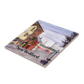 New Bedford Massachusetts New England Painting Tegeltje (Zijkant)