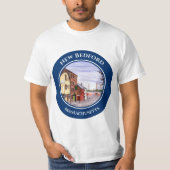 New Bedford Massachusetts New England T-shirt (Voorkant)