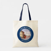 New Bedford Massachusetts New England Tote Bag (Achterkant)