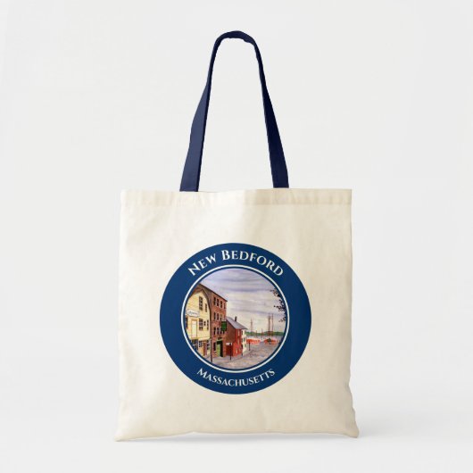 New Bedford Massachusetts New England Tote Bag (Voorkant)