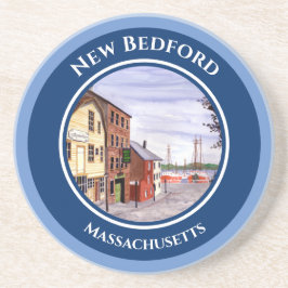 New Bedford Massachusetts New England Zandsteen Onderzetter