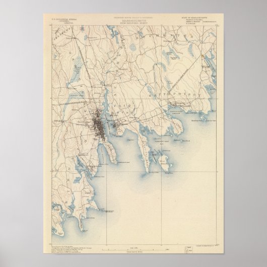 New Bedford, Massachusetts Poster (Voorkant)