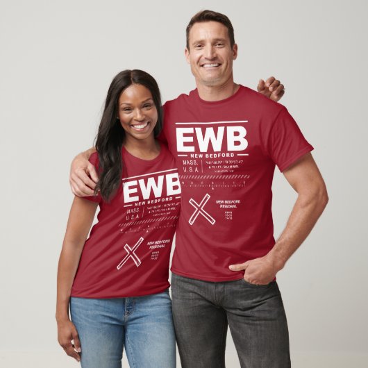 New Bedford Regional Airport WEB T-shirt (Unisex)