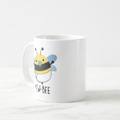 New Bee Funny Insect Bug Pun Koffiemok (Voorkant links)