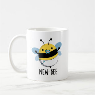 New Bee Funny Insect Bug Pun Koffiemok