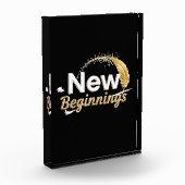 New Beginnings / Bloque de Acrílico Fotoblokken (Links)