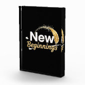 New Beginnings / Bloque de Acrílico Fotoblokken (Rechts)