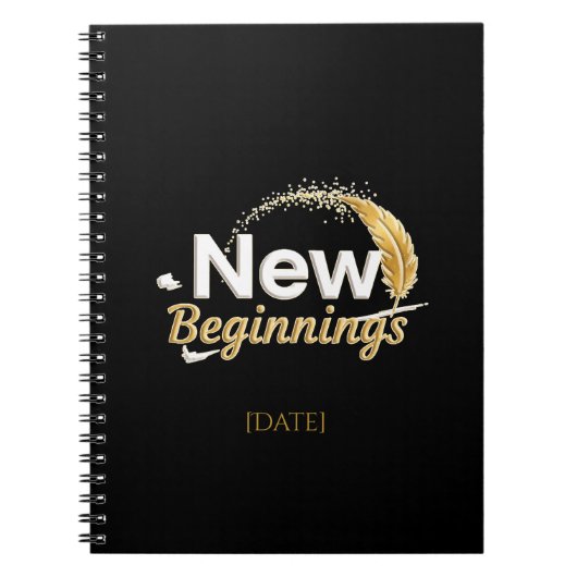 New Beginnings / Cuaderno Nuevos Comienzos Notitieboek (Voorkant)