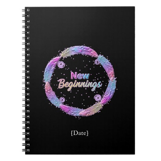 New Beginnings / Nuevos Comienzos 2027 Notitieboek (Voorkant)