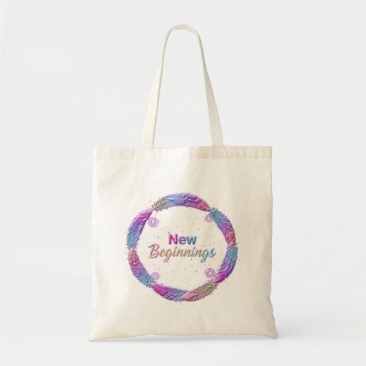 New Beginnings / Nuevos Comienzos 2027 Tote Bag (Voorkant)