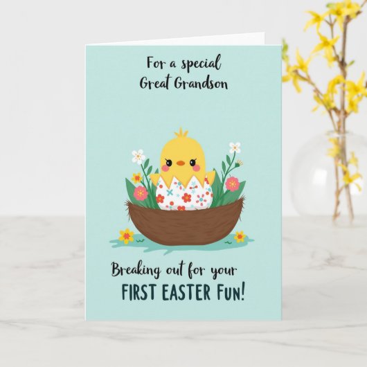 New Beginnings Spring Celebration Card Kaart (Gele Bloem)