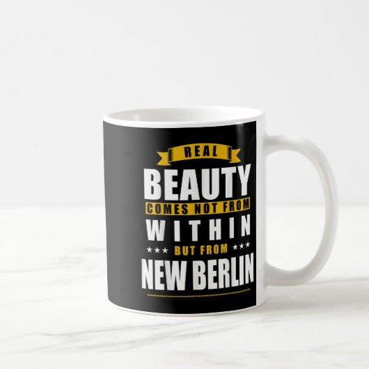 New Berlin - Funny D City Gift  Koffiemok (Rechts)