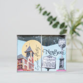 New Bern NC, geboorteplaats van een iconische Drin Briefkaart (Staand voorkant)