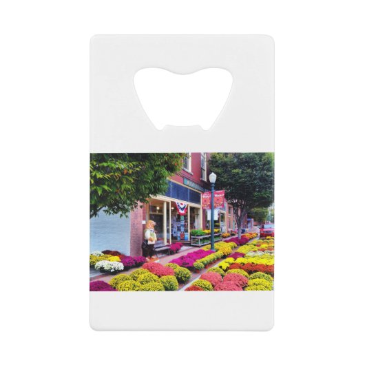 New Bern, North Carolina Creditkaart Flessenopener (Voorkant)