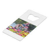 New Bern, North Carolina Creditkaart Flessenopener (Voorkant Gekanteld)