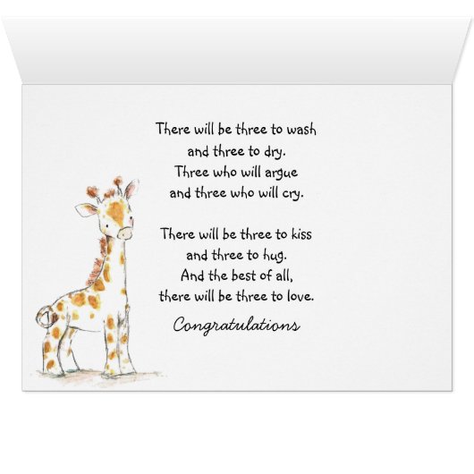 New Birth Triplets Footprint (Binenzijde Horizontaal (Onderkant))