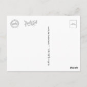 New Bloom Briefkaart (Achterkant)