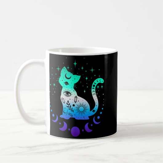 New Blue Gay Male Mlm Pride Flag, Astrology Cat  Koffiemok (Links)