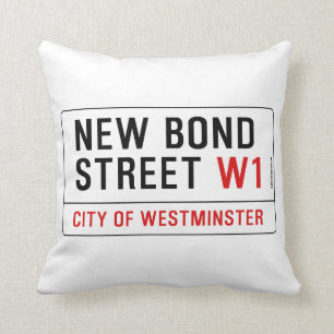 New Bond Street Kussen