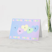 New Born Baby Twins Kaart (Voorkant)