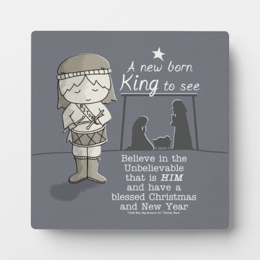 New Born King Fotoplaat (Voorkant)