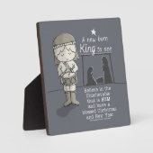 New Born King Fotoplaat (Voorkant)