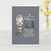 New Born King Kaart (Gele Bloem)