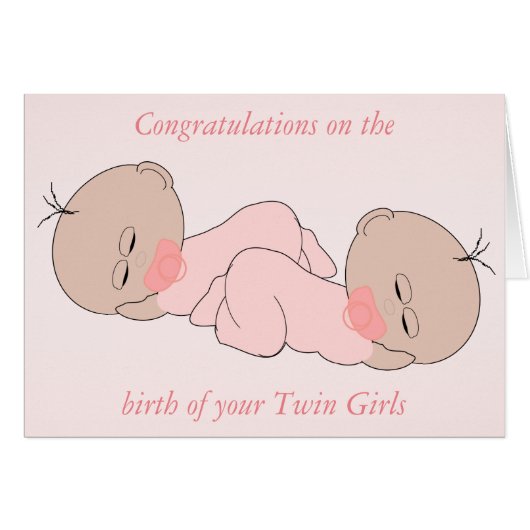 New Born Twin Girls (Voorkant Horizontaal)