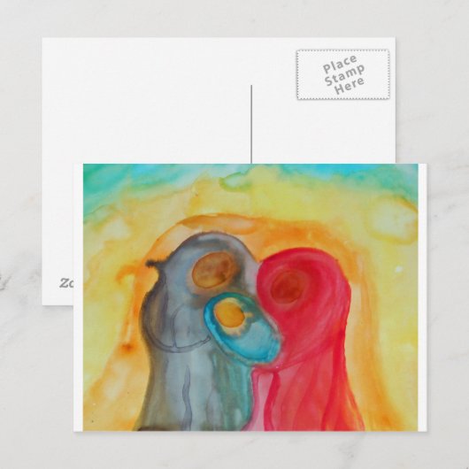 New Boy Post Card Briefkaart (Voorkant / Achterkant)