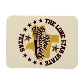 New Braunfels, Texas Magneet (Horizontaal)