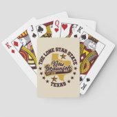 New Braunfels, Texas Pokerkaarten (Achterkant)