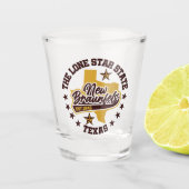 New Braunfels, Texas Shot Glas (Voorkant)