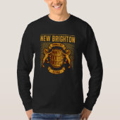 New Brighton Drink Squad Minnesota Homebreining T-shirt (Voorkant)