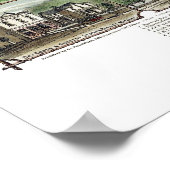 New Brighton, PA Panoramic Map - 1883 Poster (Hoek)