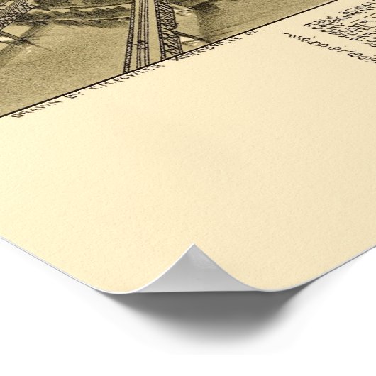 New Brighton, PA Panoramic Map - 1901 Poster (Hoek)