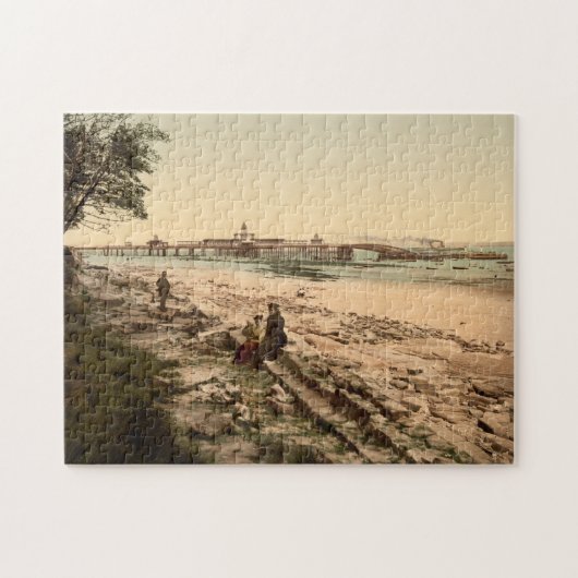 New Brighton Pier, Liverpool, Merseyside, Verenigd Legpuzzel (Horizontaal)