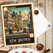 New Britain, Connecticut |  BRIEFKAART