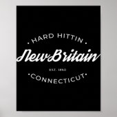 New Britain Ct Hard Hittin  Poster (Voorkant)